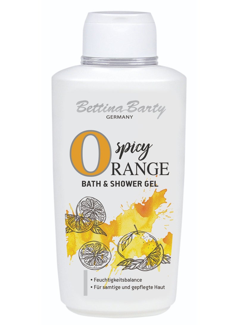 Bettina Barty Spicy Orange Bath & Shower Gel 500 ml - Image 1